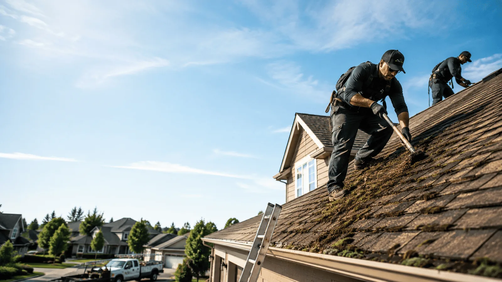 Roof Moss Removal in Overpeck, OH near me